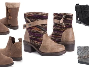 65% off Muk Luks Boots & Leggings + Extra 15% off