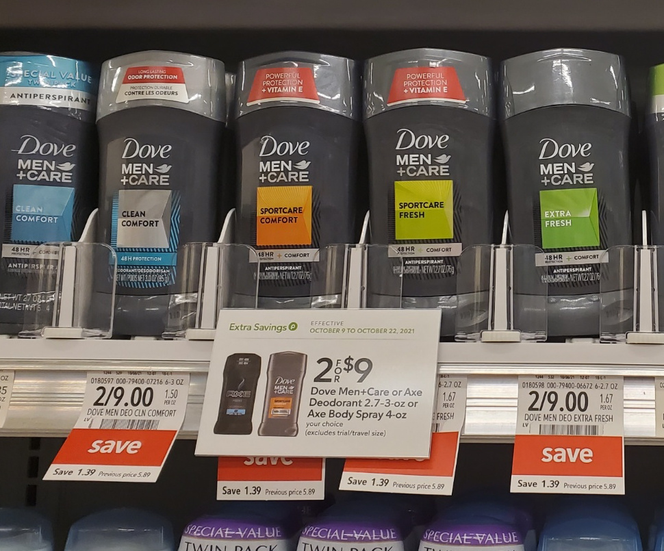 Dove Men+Care Deodorant Just $2.50 At Publix on I Heart Publix