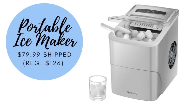 Insignia Portable Ice Maker $79.99 (Reg. $126)