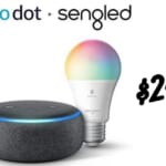 Echo Dot 3rd Gen with Sengled Bulb Bundle for $24.99