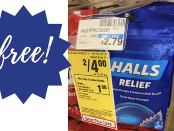 $1.50 off Halls Cough Drops = FREE at CVS