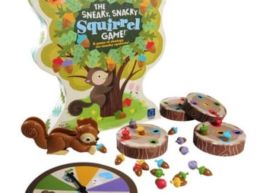 The Sneaky, Snacky Squirrel Toddler & Preschool Board Game