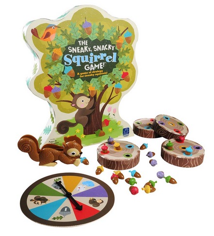 The Sneaky, Snacky Squirrel Toddler & Preschool Board Game