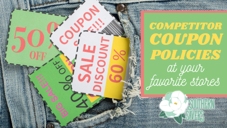 Competitor Coupon Policies at Your Favorite Stores