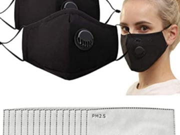 Unisex Reusable Breathing Masks from $5.93 After Code (Reg. $11.87)