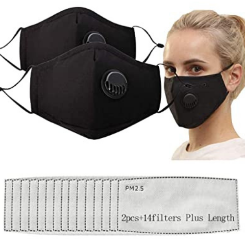 Unisex Reusable Breathing Masks from $5.93 After Code (Reg. $11.87)