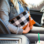 Buffalo Plaid Clutch