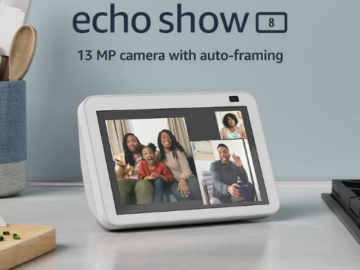 All-new Echo Show 8 (2nd Gen, 2021 Release) $100 Shipped Free (Reg. $130) – FAB Ratings! 9.7K+ 4.7/5 Stars!