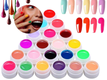 24-Count Gel Nail Polish Set $15.95 After Code (Reg. $22.79) | 66¢ each – 24 Different Colors!