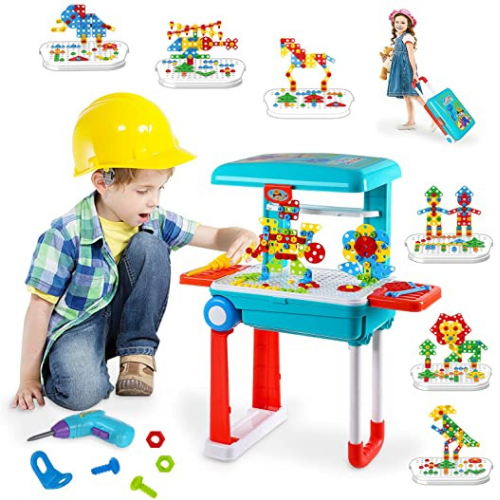 STEM Kids Electric Drill Building Puzzles Toys Kits $19.96 After Code (Reg. $36.29)