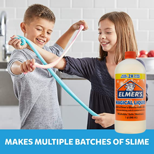 Elmer’s Magical Liquid Slime Activator 1-Quart Bottle $6.79 (Reg. $25.05) – FAB Ratings! 3,700+ 4.7/5 Stars!