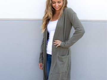 3 Colors! Comfy Long Cardigan $19.99 Shipped (Reg. $42.99)