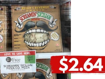 Screamin Sicilian Pizza for $2.64 at Publix