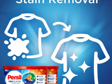 76 Loads Persil Discs Laundry Detergent Pacs, Oxi $16.79 Shipped Free (Reg. $24.99) | 22¢/load + More up to 30% off on household essentials!