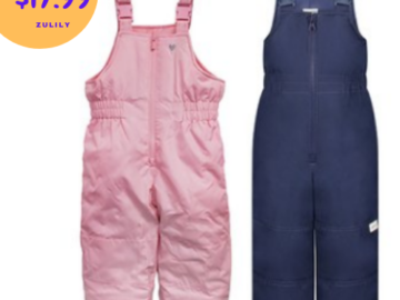 Today Only! Toddler & Kid’s Snow Bibs $17.19 (Reg. $56) | Carter’s & OshKosh