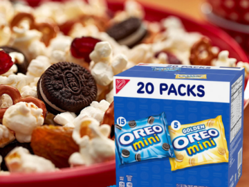 20 Pack OREO Mini Mix Sandwich Cookies as low as $6.54 Shipped Free (Reg. $9.98) | Just 33¢ each!