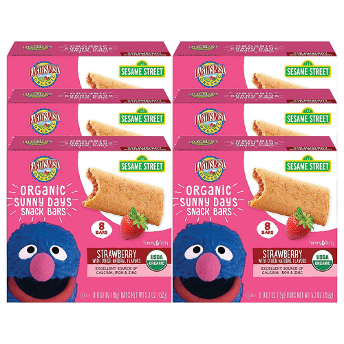 48 Count Earth’s Best Organic Toddler Snack Bars as low as $16.61 Shipped Free (Reg. $25.14) | $2.77/pack of 6 or 35¢/bar