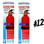 First Alert Fire Extinguisher for $12.99