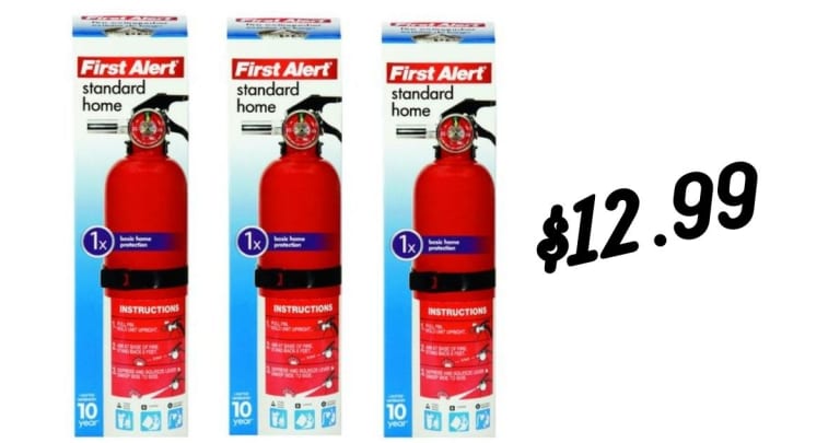 First Alert Fire Extinguisher for $12.99