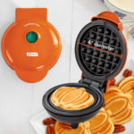 Dash Mini Pumpkin Shaped Waffle Maker Machine $9.98 Shipped Free (Reg. $14.99)