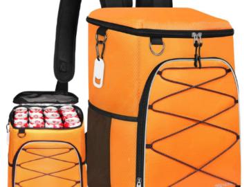 45-Can Insulated Cooler Backpack $18.49 After Code (Reg. $36.99) + Free Shipping – FAB Ratings!