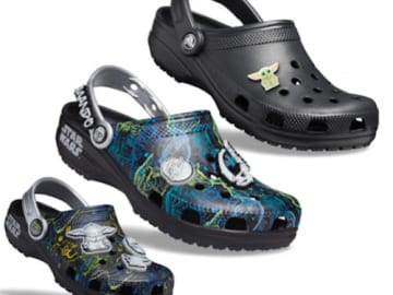 $19.49 Star Wars Mandalorian Clogs After Code + Crocs Adult Socks $7.50 PER PAIR After Code + 10% Off CROCS Purchases $50 up, $15 off $75 up and $20 off $100 up + FREE Shipping After Code (Thru 10/17)