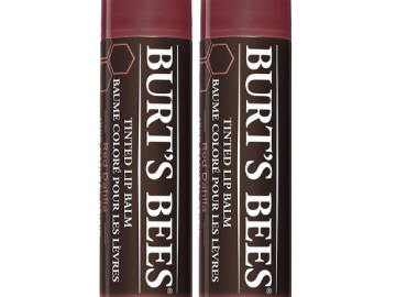 2 Count Burt’s Bees Natural Tinted Lip Balm, Red Dahlia as low as $6.15 Shipped Free (Reg. $9.46) | $3.08 per tube!