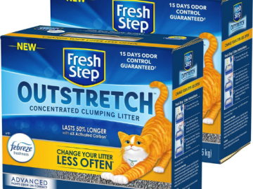 32 lb Fresh Step Advanced Clumping Cat Litter as low as $21.39 Shipped Free (Reg. $26) – FAB Ratings!