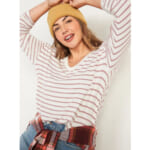 Today Only! $8 Old Navy Plush Tees for Women + $7 for Girls