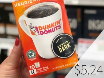 Dunkin’ Donuts Coffee Products Are As Low As $5.24 At Publix (Save Up To $4.25)