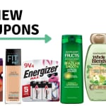 New Coupons: Energizer, Garnier, L’Oreal and more!