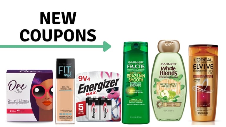 New Coupons: Energizer, Garnier, L’Oreal and more!