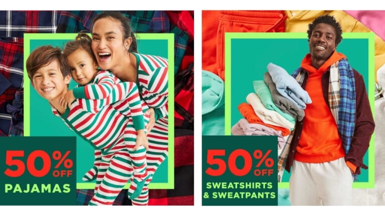 50% off Entire Purchase at Old Navy!