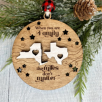 Custom Family Long Distance Christmas Ornament $14.99 Shipped (Reg. $20)