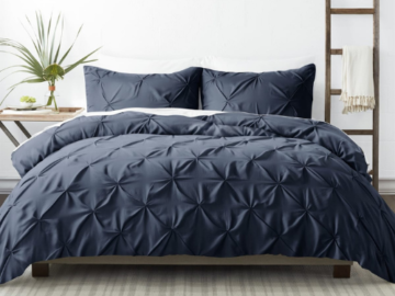 Ultra Soft Pinch Pleat Duvet Cover Set $39.99 Shipped Free (Reg. $119.99) | 3-Piece Set – 6 Color Options!