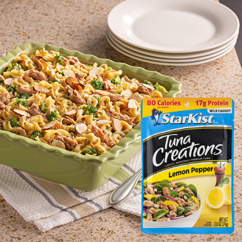 12-Pack StarKist Tuna Creations Lemon Pepper as low as $7.96 Shipped Free (Reg. $12) – FAB Ratings! | Just 66¢/Pouch!