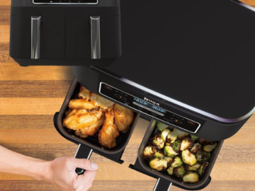 Walmart Early Black Friday! Ninja Foodi 4-in-1 8-qt. 2-Basket Air Fryer $139 Shipped Free (Reg. $159.99) – FAB Ratings! 600+ 4.7/5 Stars!