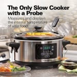 Hamilton Beach 6-Quart Slow Cooker with Temperature Probe $54.99 Shipped Free (Reg. $65) – 9K+ FAB Ratings!