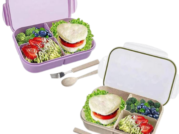 Bento Leakproof Lunch Box for Kids and Adults $11.99 After Code (Reg. $23.98)