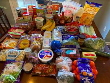 Gretchen’s $93 Grocery Shopping Trip and Weekly Menu Plan for 5