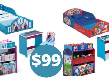 Delta Children 4-Piece Room-in-a-Box Bedroom Sets for $99