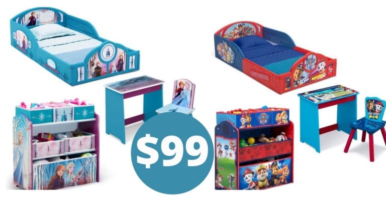 Delta Children 4-Piece Room-in-a-Box Bedroom Sets for $99