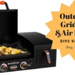 blackstone griddle and air fryer