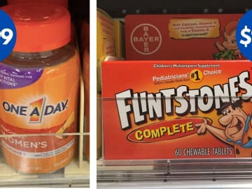 New Vitamin Coupons | $1.99 Flintstones & $5.99 One a Day