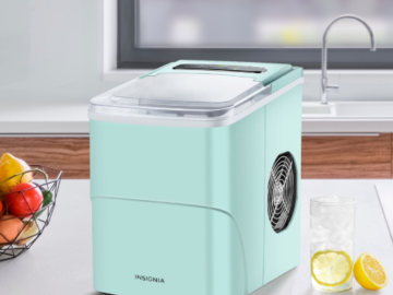 Insignia 26-Lb. Portable Ice Maker $89.99 Shipped Free (Reg. $125.99) – FAB Ratings!