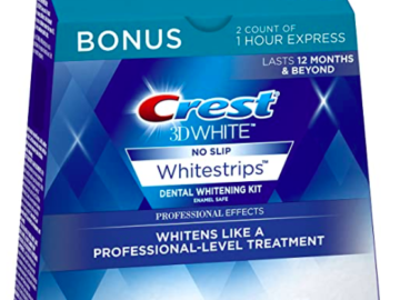 Crest 3D White Professional Effects Whitestrips only $26.56 shipped, plus more!