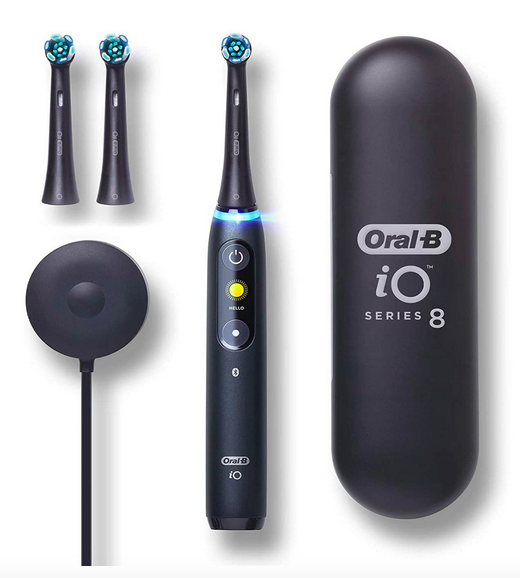 Oral-B iO Series 8 Electric Toothbrush with 3 Replacement Brush Heads