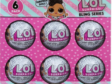 Walmart Early Black Friday! Exclusive 6-Pack LOL Surprise Bling Series $44 Shipped Free (Reg. $70) | $7.33 each! – Including Fan Favorite Dolls and 7 Surprises in Each Ball