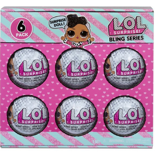 Walmart Early Black Friday! Exclusive 6-Pack LOL Surprise Bling Series $44 Shipped Free (Reg. $70) | $7.33 each! – Including Fan Favorite Dolls and 7 Surprises in Each Ball