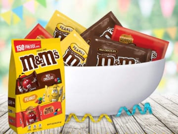 150-Count M&M’S Variety Mix Chocolate Fun Size Candy Bags as low as $23.28 Shipped Free (Reg. $32) – $0.16/ piece